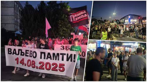 Godinu dana od nemira u Valjevu: Hiljade ljudi na skupu “Valjevo pamti”, pitanje odgovornosti i dalje otvoreno