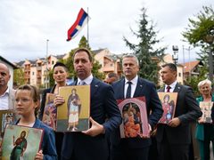 Goran Selak prisustvovao liturgiji slave Sabornog hrama Presvete Bogorodice u Bijeljini