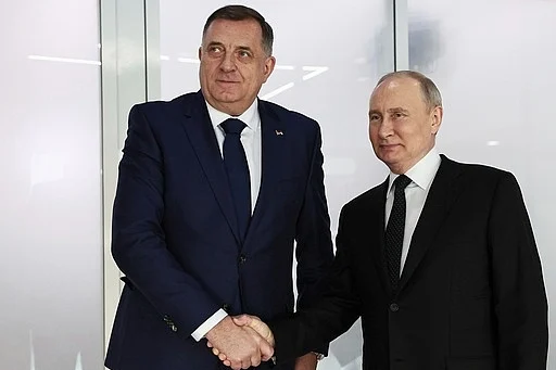 Dodik i Minić u Moskvi: sastanak s Putinom u Kremlju