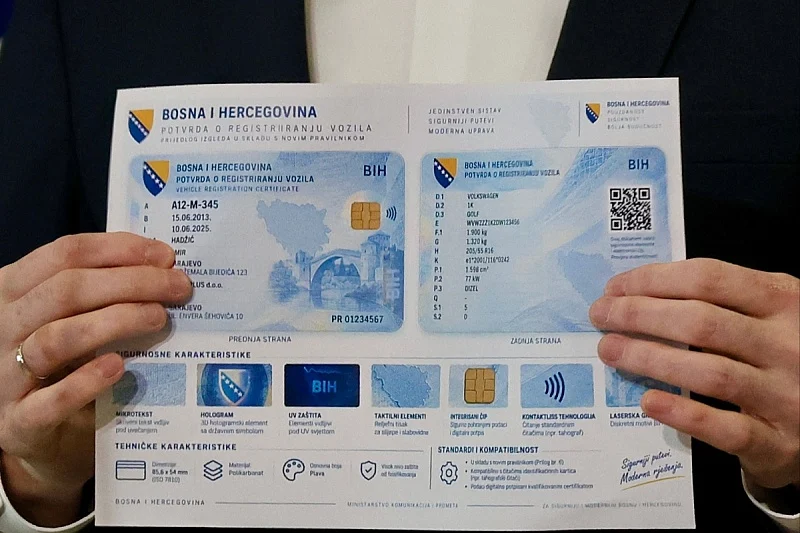 Nova saobraćajna dozvola u BiH: kartica umjesto papira
