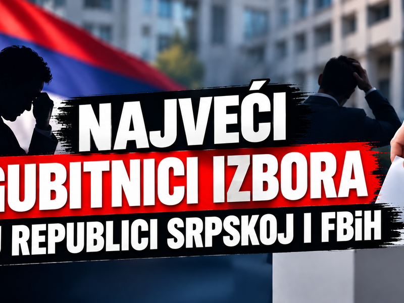 Izbori 2026 u BiH: Ko su najveći gubitnici u Srpskoj i Federaciji