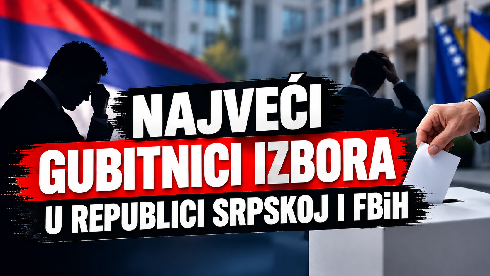Izbori 2026 u BiH: Ko su najveći gubitnici u Srpskoj i Federaciji