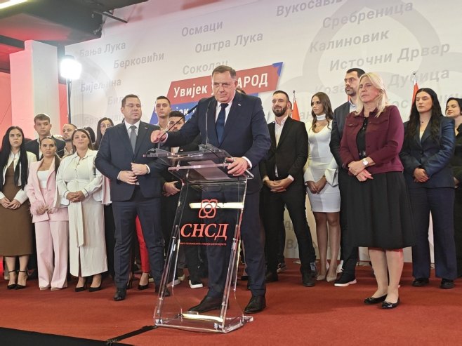 Dodik proglasio veliku pobjedu SNSD-a